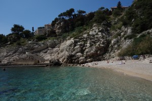 Bellevue beach, near Dubrovnik