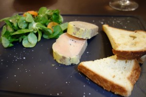 Foie gras at Bec a Vin