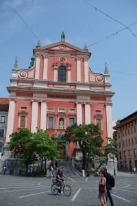 Franciscan church in Ljubljana
