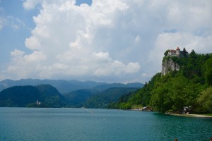 Castle overlooking Lake Bled